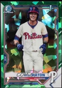 Nick Maton [Green Refractor] #BCP-5