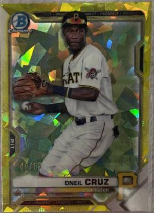 Oneil Cruz [Yellow Refractor] #BCP-24