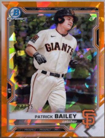 Patrick Bailey [Orange Refractor] #BCP-108