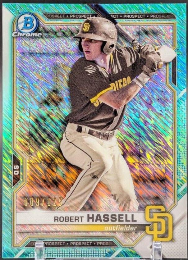 Robert Hassell [Aqua Refractor] #BCP-120