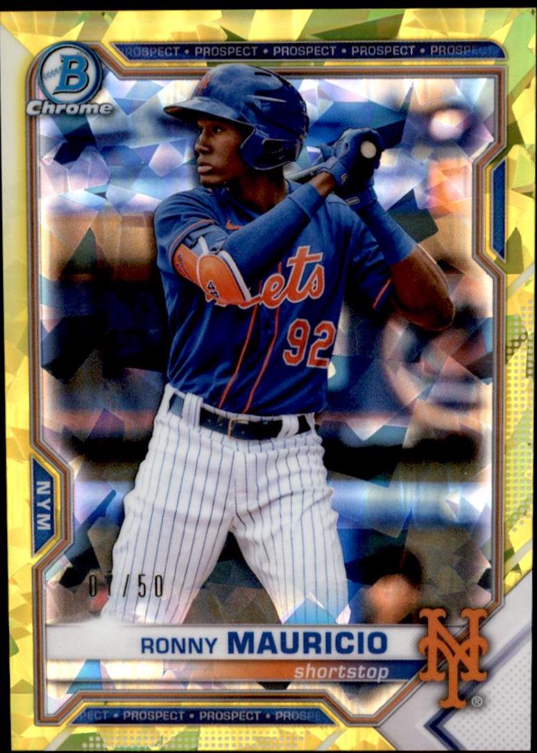 Ronny Mauricio [Yellow Refractor] #BCP-23