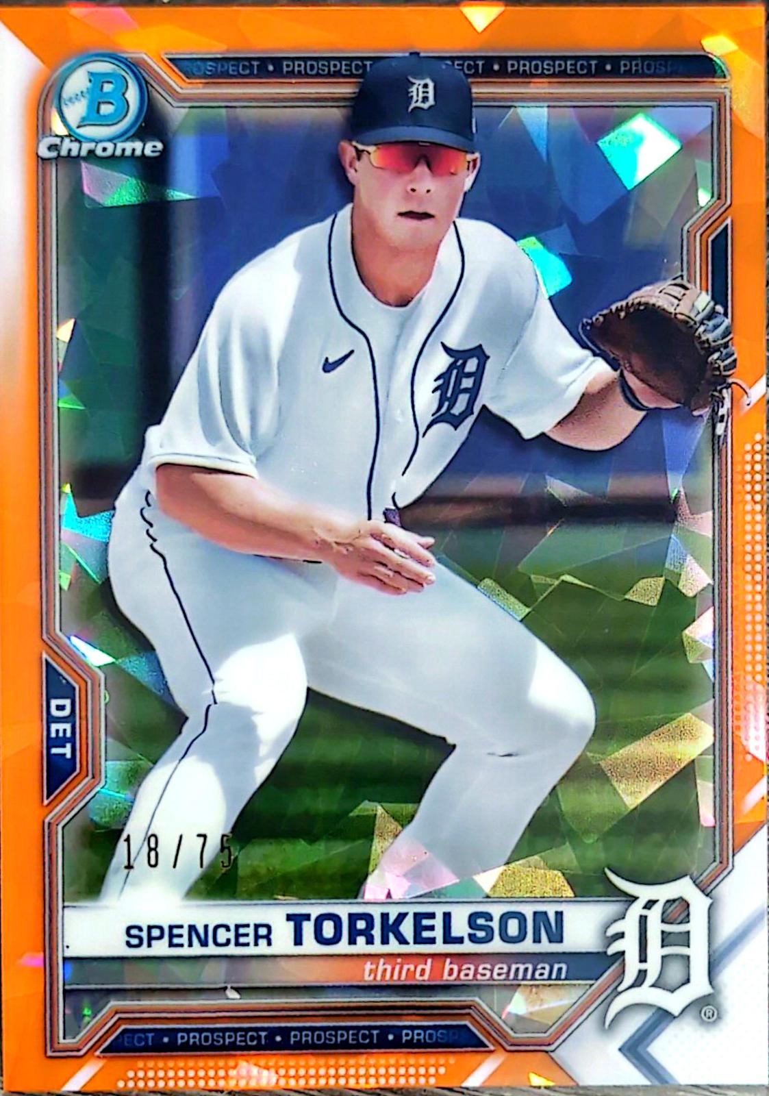 Spencer Torkelson [Orange Refractor] #BCP-96