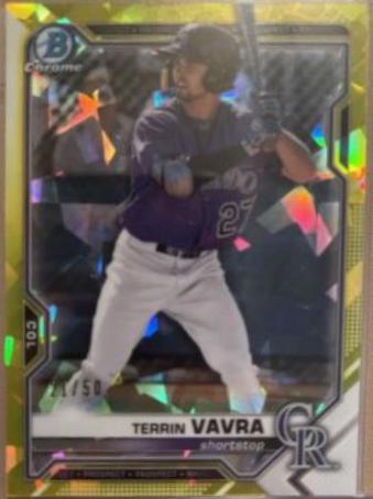 Terrin Vavra [Yellow Refractor] #BCP-100