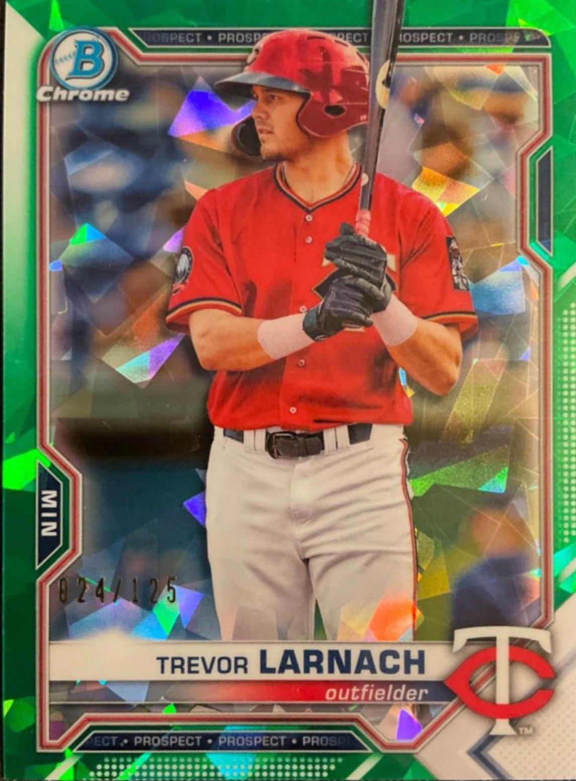 Trevor Larnach [Green Refractor] #BCP-80