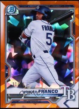 Wander Franco [Orange Refractor] #BCP-57