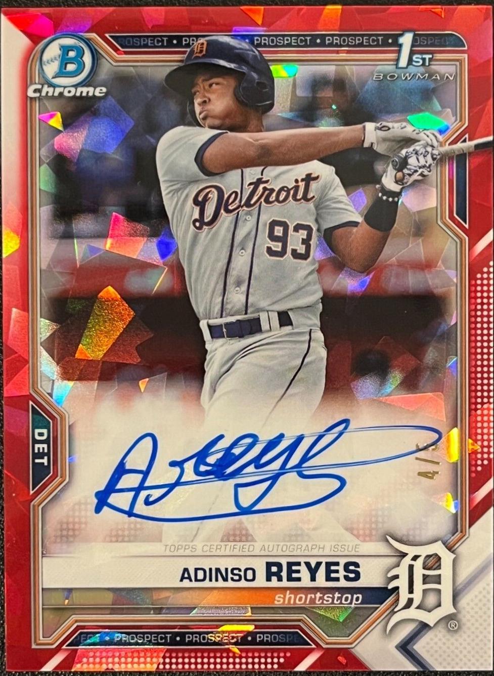 Adinso Reyes [Red Refractor] #BSPA-AR