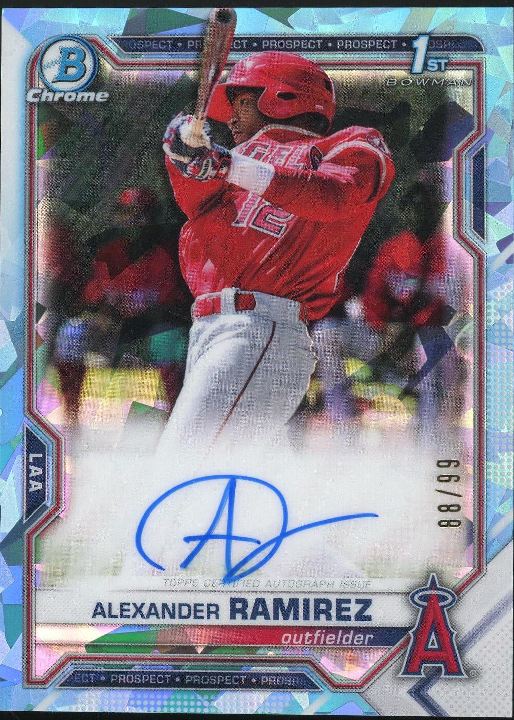 Alexander Ramirez [Aqua Refractor] #BSPA-ARA