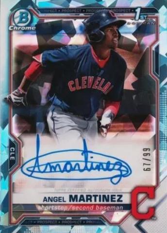Angel Martinez [Aqua Refractor] #BSPA-AMA