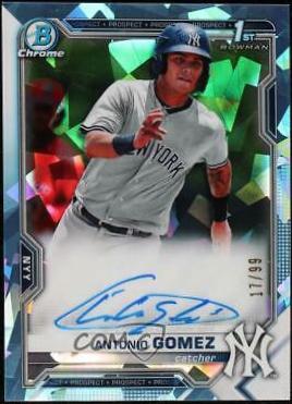 Antonio Gomez [Aqua Refractor] #BSPA-AG