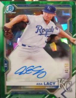 Asa Lacy [Green Refractor] #BSPA-AL