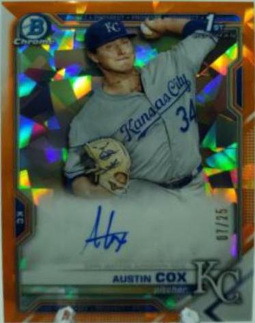 Austin Cox [Orange Refractor] #BSPA-AC