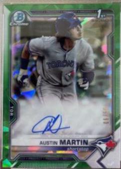 Austin Martin [Green Refractor] #BSPA-AM
