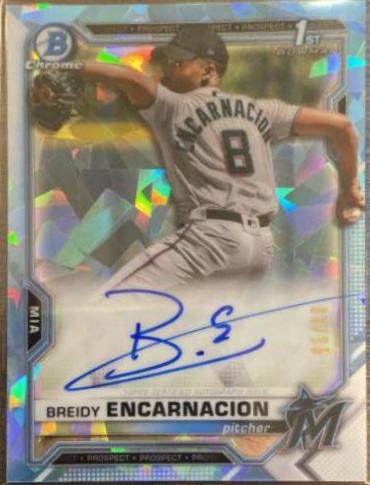 Breidy Encarnacion [Aqua Refractor] #BSPA-BE