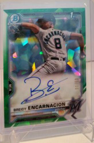 Breidy Encarnacion [Green Refractor] #BSPA-BE