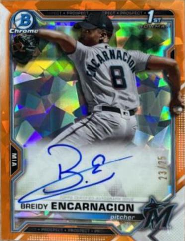 Breidy Encarnacion [Orange Refractor] #BSPA-BE