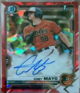 Coby Mayo [Red Refractor] #BSPA-CM