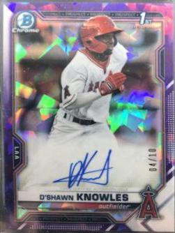 D'Shawn Knowles [Purple Refractor] #BSPA-DK