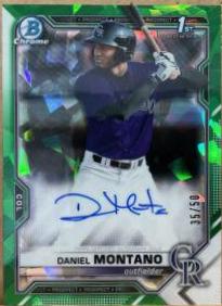 Daniel Montano [Green Refractor] #BSPA-DM