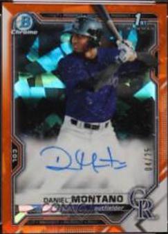 Daniel Montano [Orange Refractor] #BSPA-DM