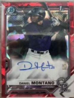 Daniel Montano [Red Refractor] #BSPA-DM