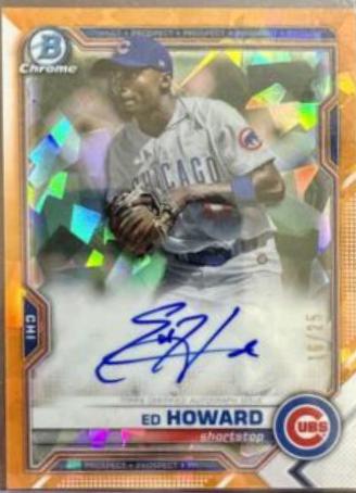 Ed Howard [Orange Refractor] #BSPA-EHO