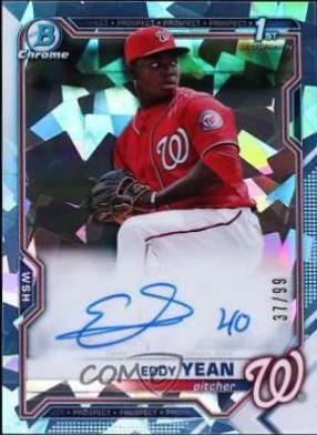 Eddy Yean [Aqua Refractor] #BSPA-EY