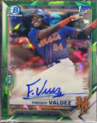 Freddy Valdez [Green Refractor] #BSPA-FV