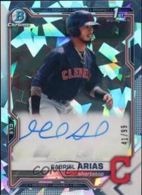Gabriel Arias [Aqua Refractor] #BSPA-GA