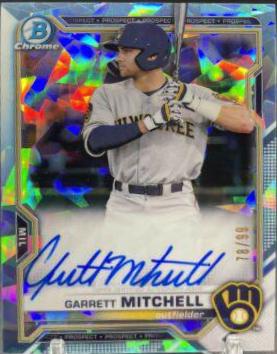 Garrett Mitchell [Aqua Refractor] #BSPA-GM