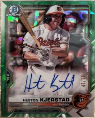 Heston Kjerstad [Green Refractor] #BSPA-HK