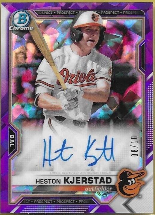 Heston Kjerstad [Purple Refractor] #BSPA-HK