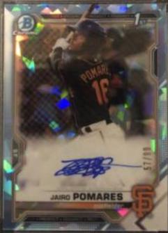 Jairo Pomares [Aqua Refractor] #BSPA-JP