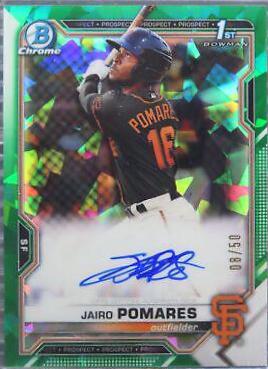 Jairo Pomares [Green Refractor] #BSPA-JP