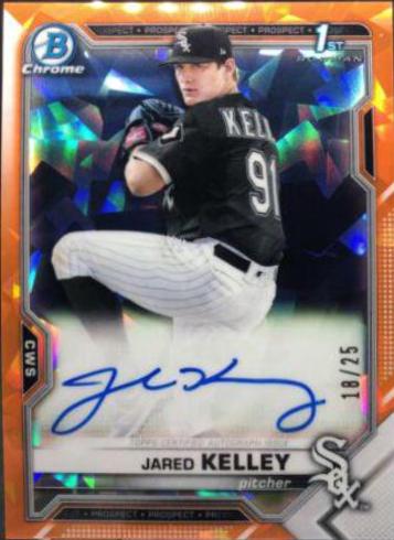 Jared Kelley [Orange Refractor] #BSPA-JK