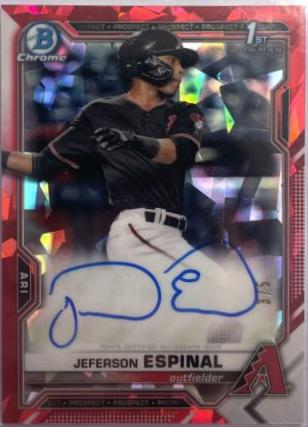 Jeferson Espinal [Red Refractor] #BSPA-JES