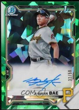 Ji Hwan Bae [Green Refractor] #BSPA-JB