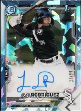 Jose Rodriguez [Aqua Refractor] #BSPA-JRO