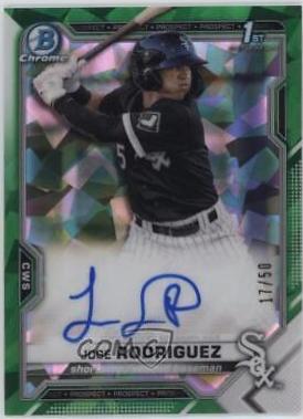 Jose Rodriguez [Green Refractor] #BSPA-JRO