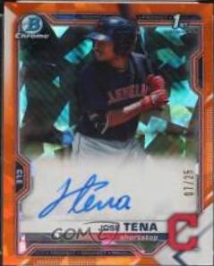 Jose Tena [Orange Refractor] #BSPA-JTO