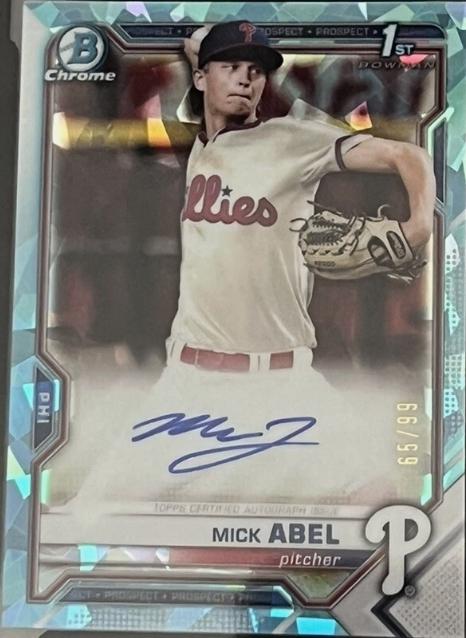 Mick Abel [Aqua Refractor] #BSPA-MA