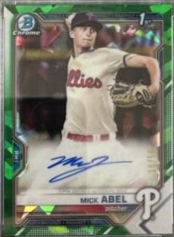 Mick Abel [Green Refractor] #BSPA-MA