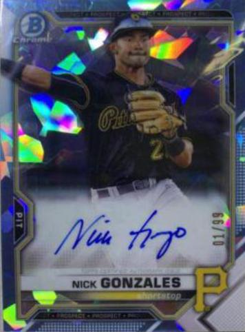Nick Gonzales [Aqua Refractor] #BSPA-NG