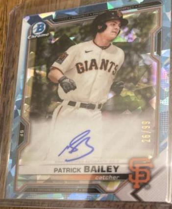 Patrick Bailey [Aqua Refractor] #BSPA-PB