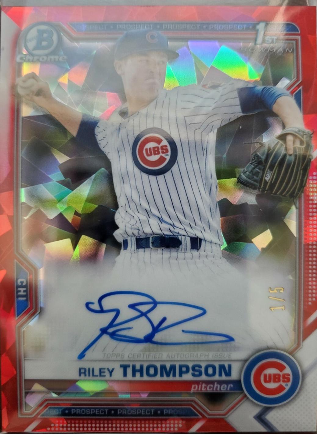 Riley Thompson [Red Refractor] #BSPA-RT