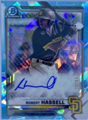 Robert Hassell [Aqua Refractor] #BSPA-RH