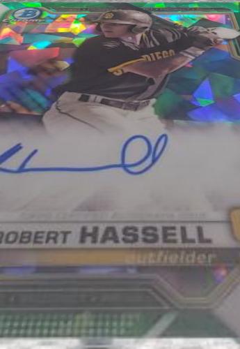 Robert Hassell [Green Refractor] #BSPA-RH
