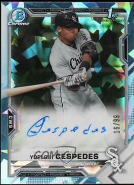 Yoelqui Cespedes [Aqua Refractor] #BSPA-YC