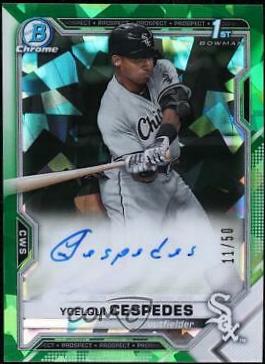 Yoelqui Cespedes [Green Refractor] #BSPA-YC