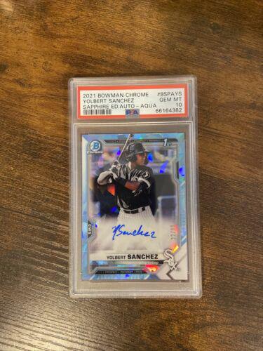 Yolbert Sanchez [Aqua Refractor] #BSPA-YS