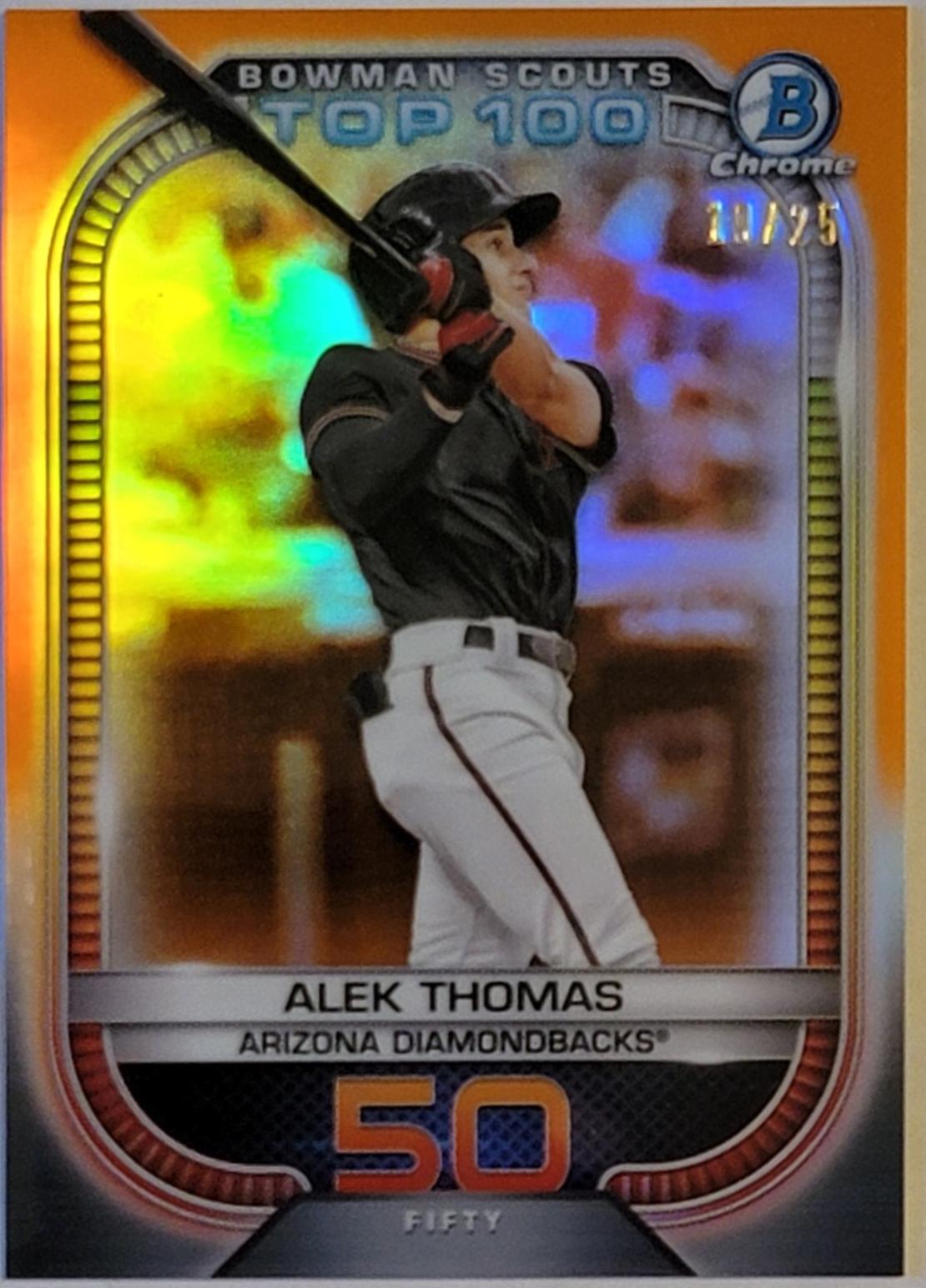 Alek Thomas [Orange] #BTP-50
